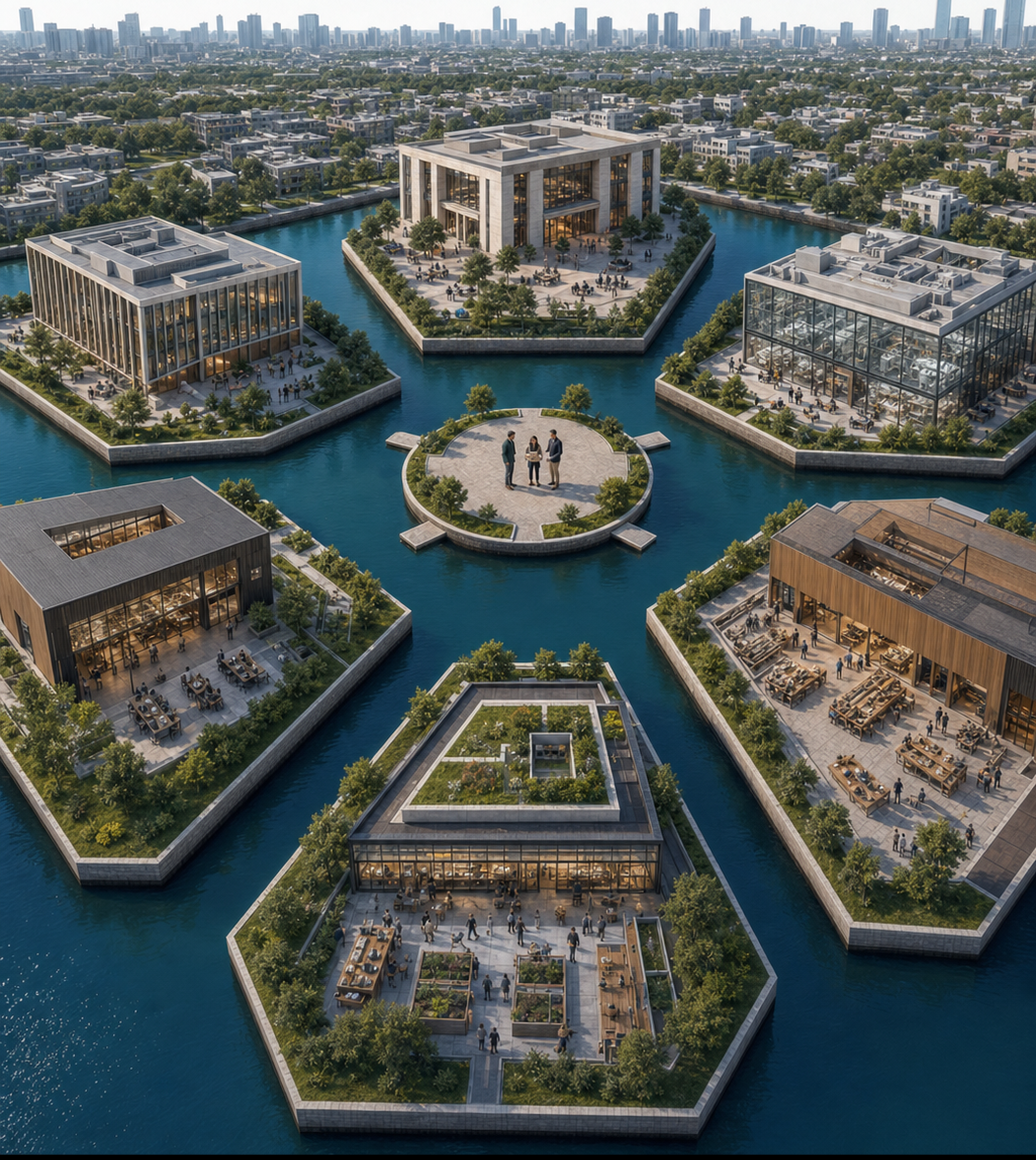 A connected entrepreneurial ecosystem made of places, people, and pathways
